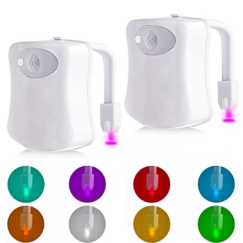 Motion Sensor Toilet Light - Fun and Functional Night Light for Your Bathroom