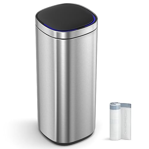 Motion Sensor Trash Can - SONGMICS