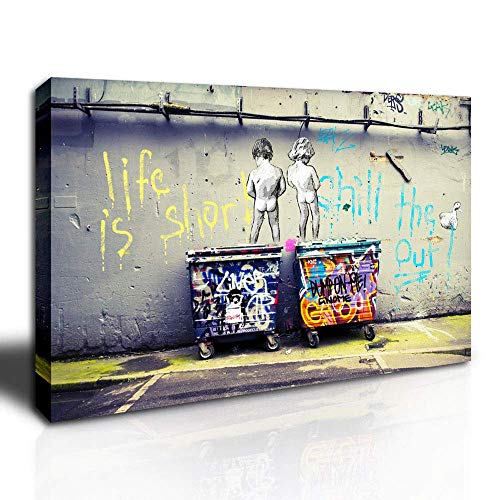 Motivational Graffiti Baby Painting Wall Art Decor