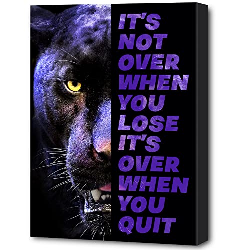 Motivational Wall Art for Black Panther