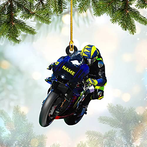 Motorcycle - Custom Shaped Ornament for Motorcycle Lover1