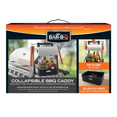 Mr. Bar-B-Q Collapsible Grilling Caddy