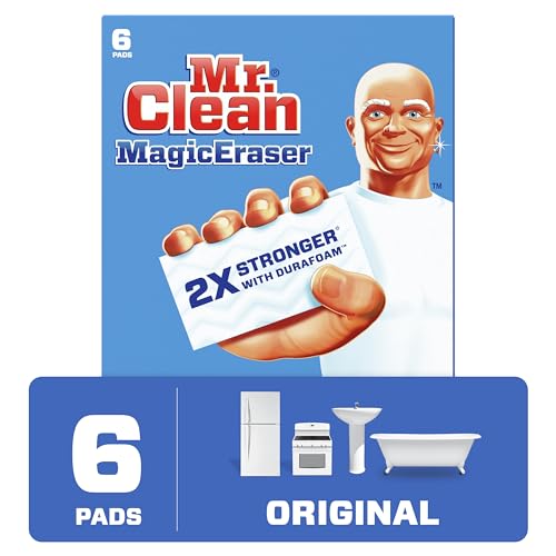 Mr. Clean Magic Eraser - Powerful Cleaning Pads with Durafoam