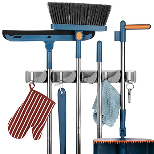 Mr. Pen Mop and Broom Holder Wall Mount