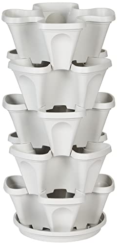 Mr. Stacky 5 Tier Stackable Planter - Vertical Garden