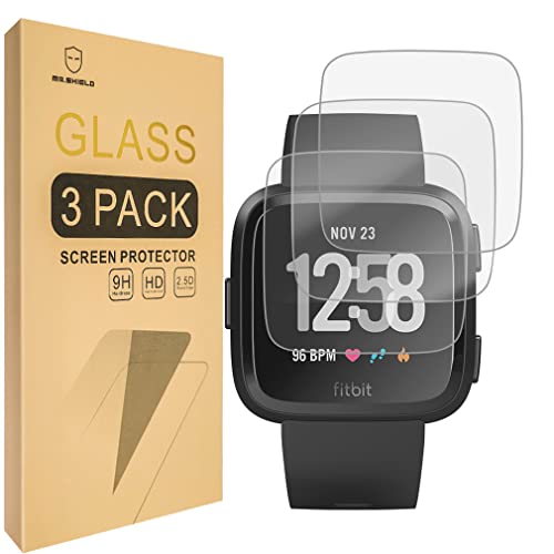 Mr.Shield Screen Protector For Fitbit Versa Smart Watch