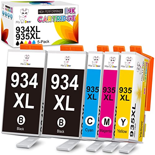 MS Deer Compatible 934 and 935 XL Ink Cartridges Replacement