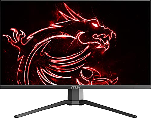 MSI MAG273R2, 27" Gaming Monitor, 1920 x 1080 (FHD), IPS, 1ms, 165Hz, G-Sync Compatible, HDR Ready, HDMI, Displayport, Tilt, Height Adjustable, Black