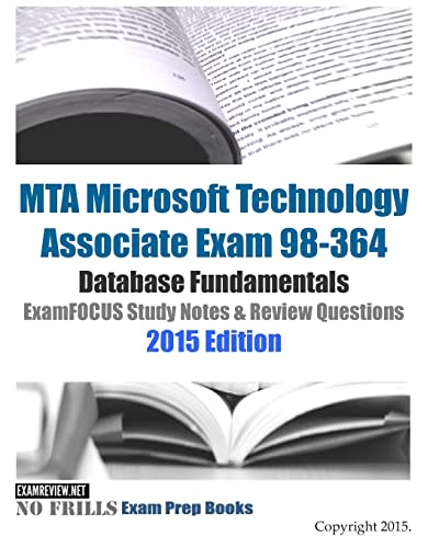 MTA Microsoft Technology Associate Exam Study Notes & Review Questions