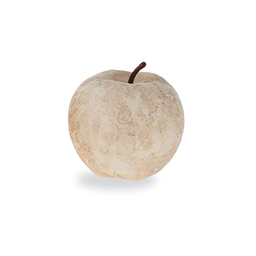 Mud Pie Small Paper Mache Apple