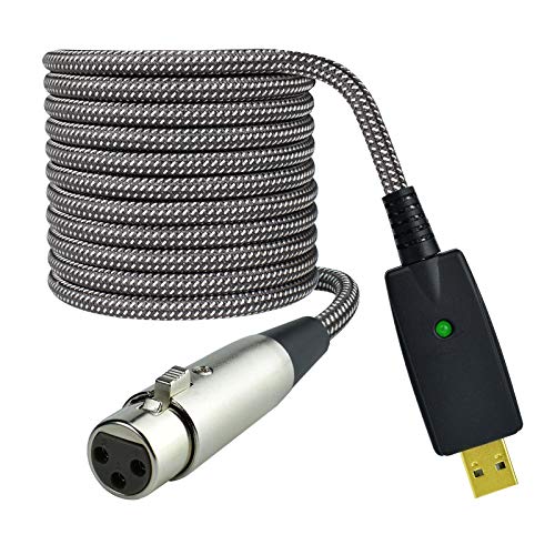 Mugteeve XLR to USB Adapter Cable