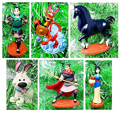 Mulan Ornament Set - Unique Design with Beloved Characters