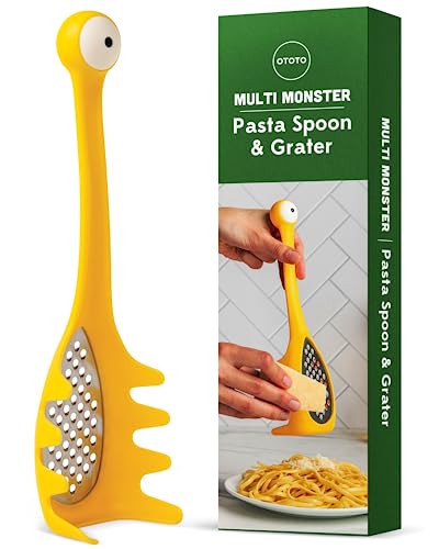 Multi Monster 2-in-1 Cheese Grater & Spaghetti Spoon