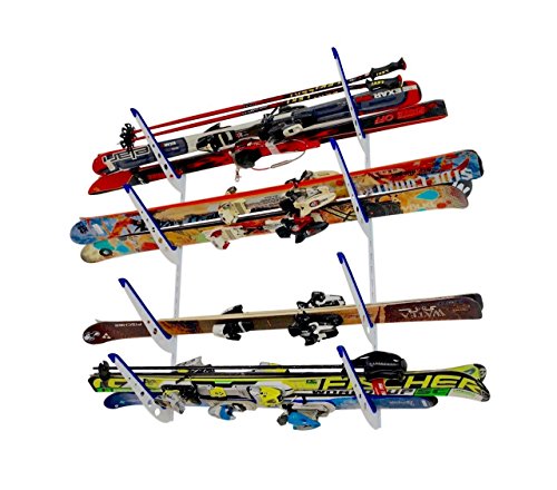 Multi Ski Wall Rack