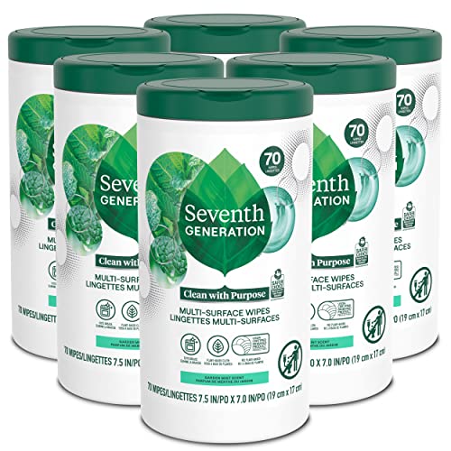 Multi-Surface Wipes with Garden Mint Scent