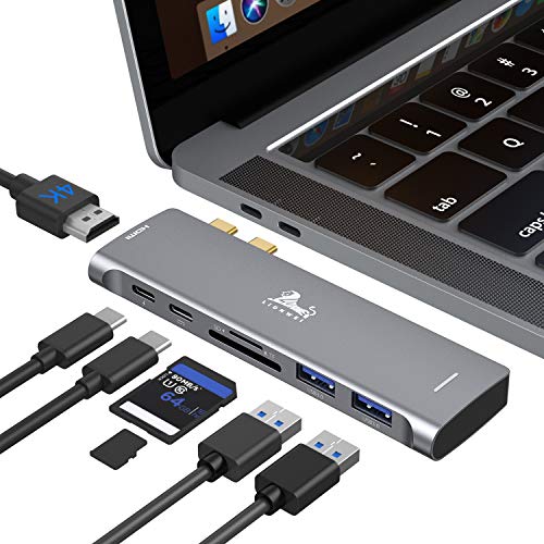 Multiport USB C Hub Adapter for MacBook Pro 2020