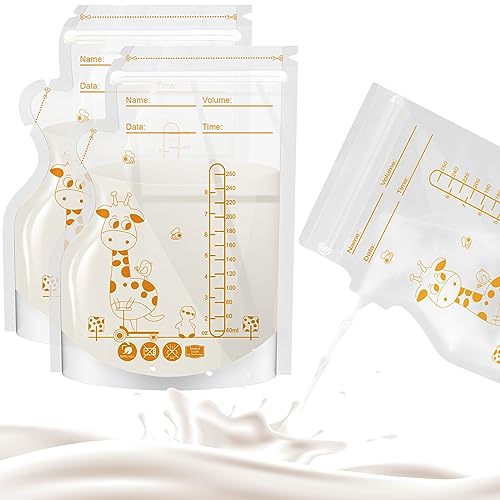 120pcs Momcozy Breastmilk Storing Bags Temp-Sensing Milk Storing Bags