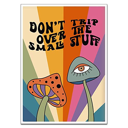 Mushroom Poster - Inspirational Quotes Wall Art