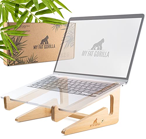 My Fat Gorilla Wooden Laptop Stand