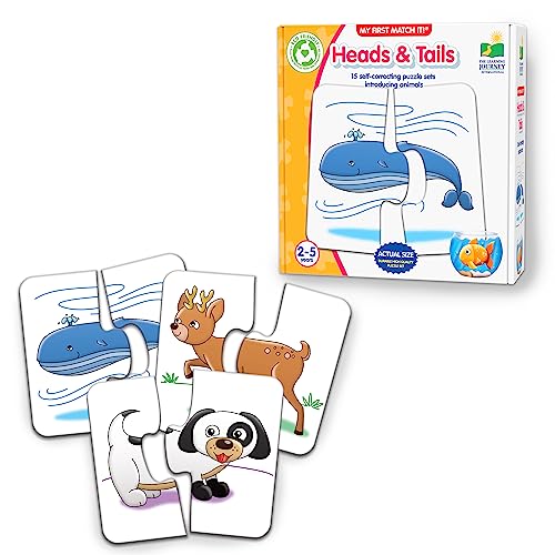 My First Match It - Head and Tails - Animal Matching Puzzles