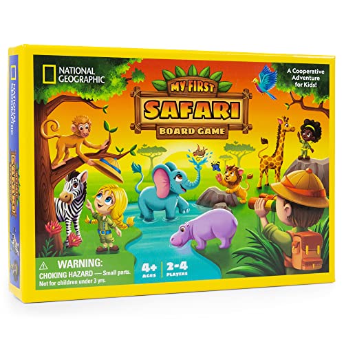 My First Safari Board Game for Kids 4-6