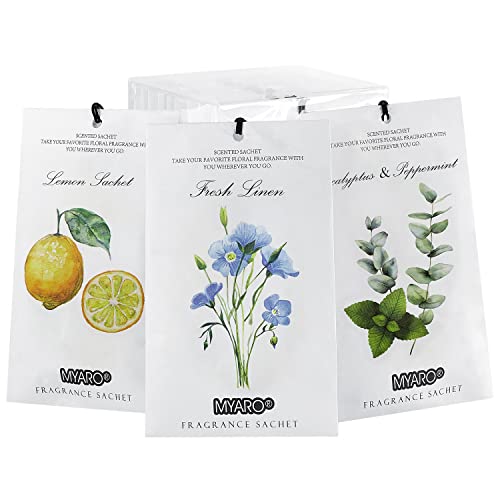 MYARO Scented Sachets for Drawer and Closet