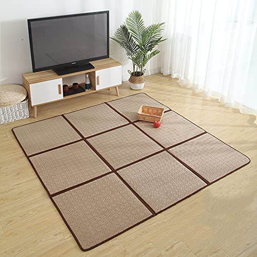 MYOYAY Tatami Mat Rattan Japanese Floor Mat