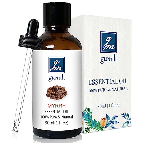 Myrrh Essential Oil, 100% Pure Myrrh Oil for Skin Care, Home Oil Diffuser, Homemade Recipes - 30ml