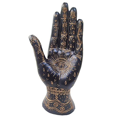 Mystical Palm Resin Statue for Palm Reading