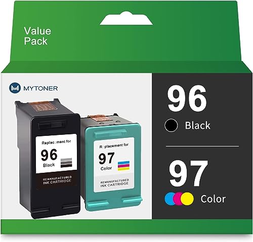 MYTONER Ink Cartridge Replacement for HP 96 97