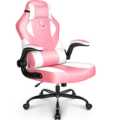N-GEN Gaming Chair Ergonomic Office Chair with Lumbar Support