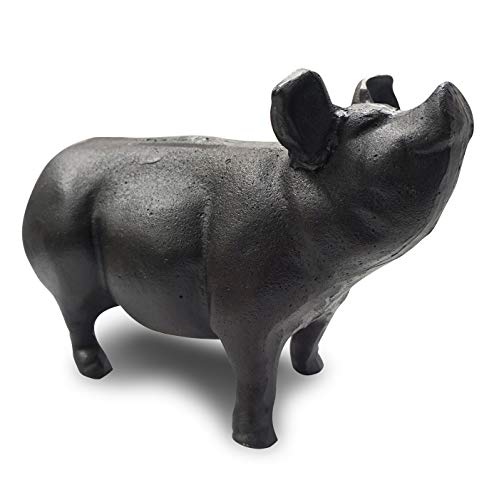 NACH Cast Iron Pig Statue