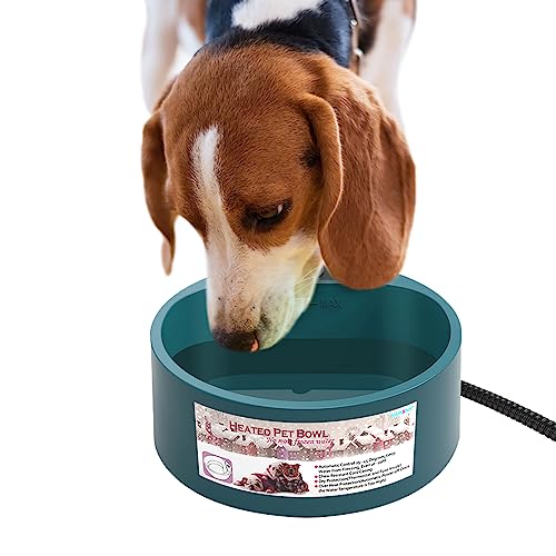 NAMSAN Heated Dog Bowl - Keep Your Pets Hydrated in Winter
