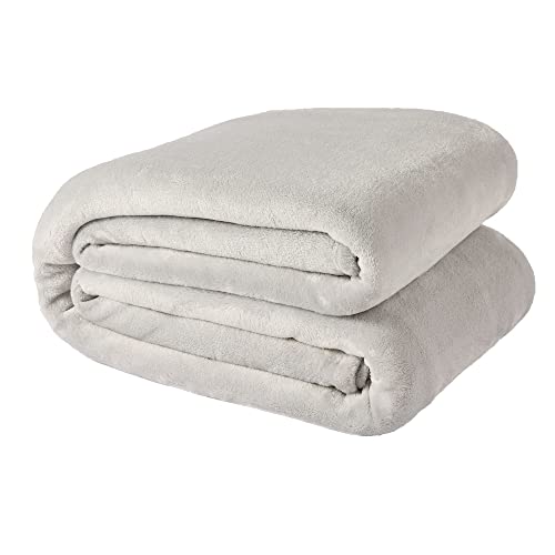NANPIPER Fleece Blanket: Super Soft Flannel Queen Size Luxury Cozy Microfiber Plush Blanket