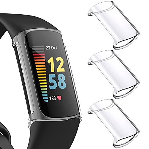 NANW 3-Pack Screen Protector Compatible with Fitbit Charge 5
