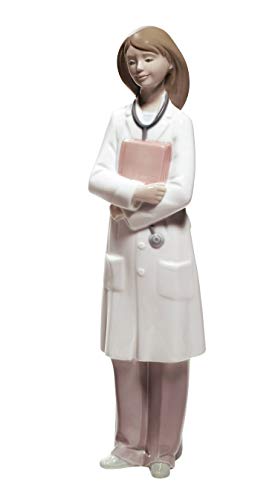 NAO Doctor - Female. Porcelain Doctor Figure