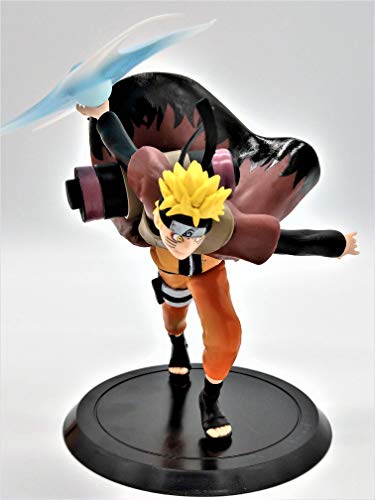 Naruto, in Sage Mode/Naruto Figure Using The His Ultimate Move Rasenshuriken. (Comes with Adhesive Glue!)