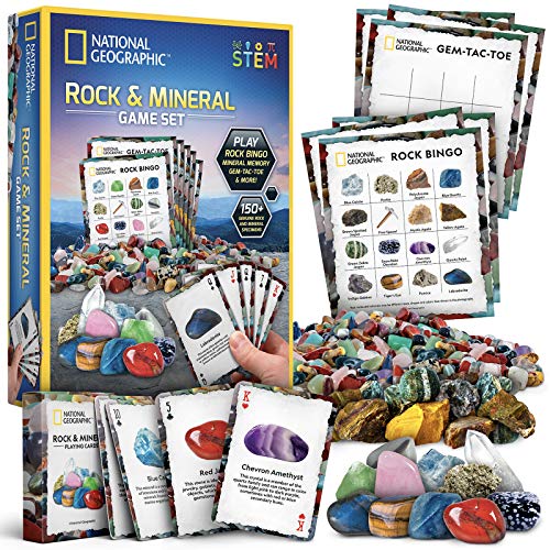 NAT GEO Rock Bingo Game - STEM Toy for Kids