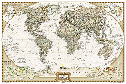 National Geographic World Wall Map - Executive