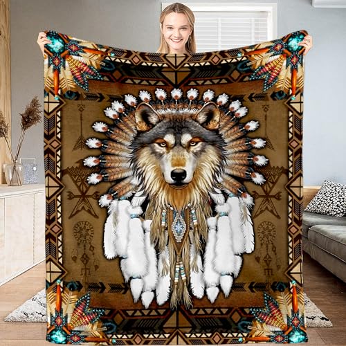 Native American Throw Blanket