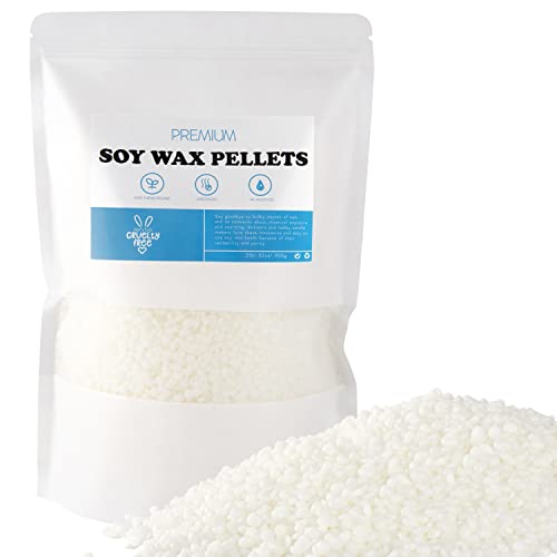 Natural Soy Wax Beads, for Soy Candle Making Supplies,DIY Candle,2 Pound Bag