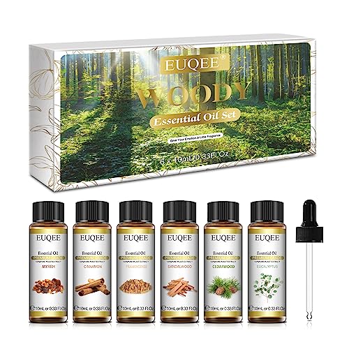Nature Essential Oil Gift Set - EUQEE Woody Oils