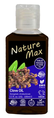 Nature Max Clove Carnation Clove Oil Essential Oils - Natural Undiluted Pure for Hair and Skin Care