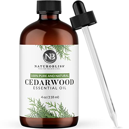 NaturoBliss Cedarwood Essential Oil - Premium Quality