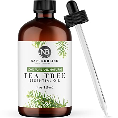 NaturoBliss Tea Tree Essential Oil - Best for Aromatherapy and Relaxation