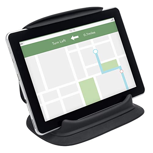 Navitech in Car Dashboard Friction Mount Compatible with The Fire HD 10 Tablet with Alexa Hands-Free, 10.1”