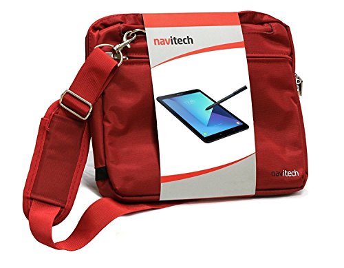 Navitech Red Sleek Premium Carry Bag Case for Fire HD 10 Tablet