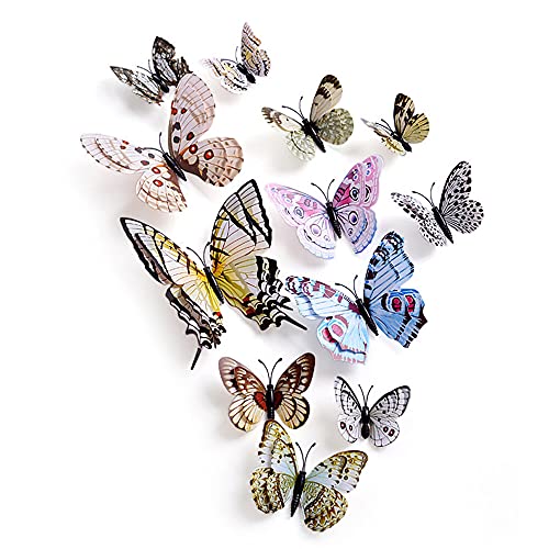 NC 3D Butterfly Wall Stickers