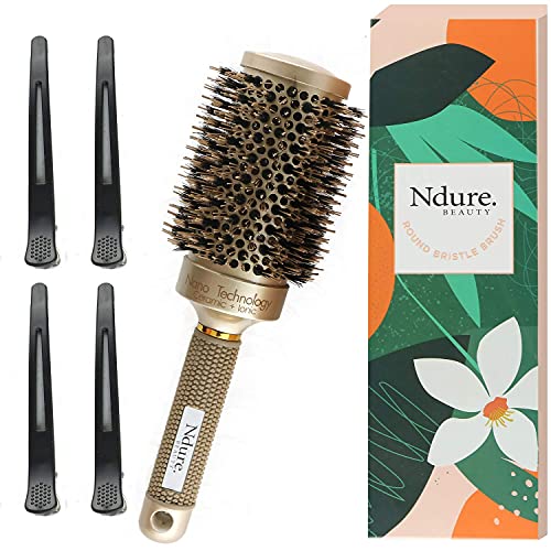 Ndure Beauty Round Hair Brush for Blow Drying