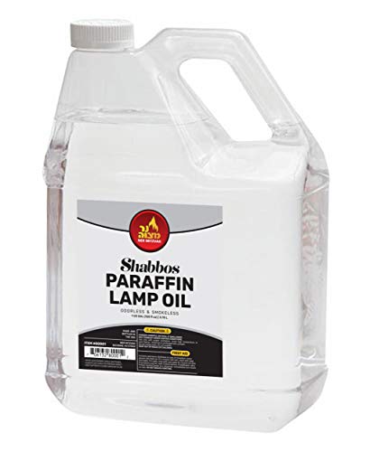 Ner Mitzvah 1 Gallon Paraffin Lamp Oil - Clean Burning Fuel for Indoor and Outdoor Use